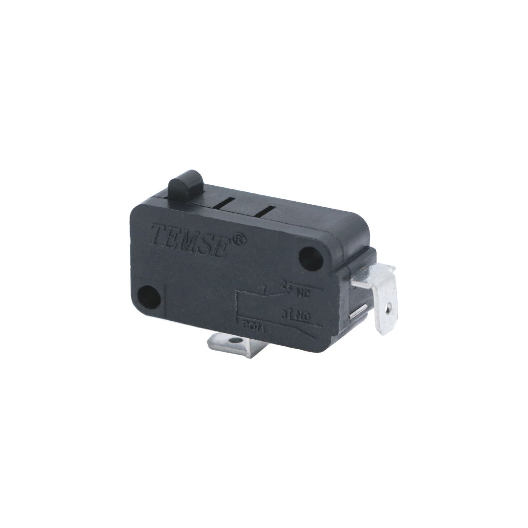 Spst 2 Bent Pins No Nc AC Momentary Micro Switch