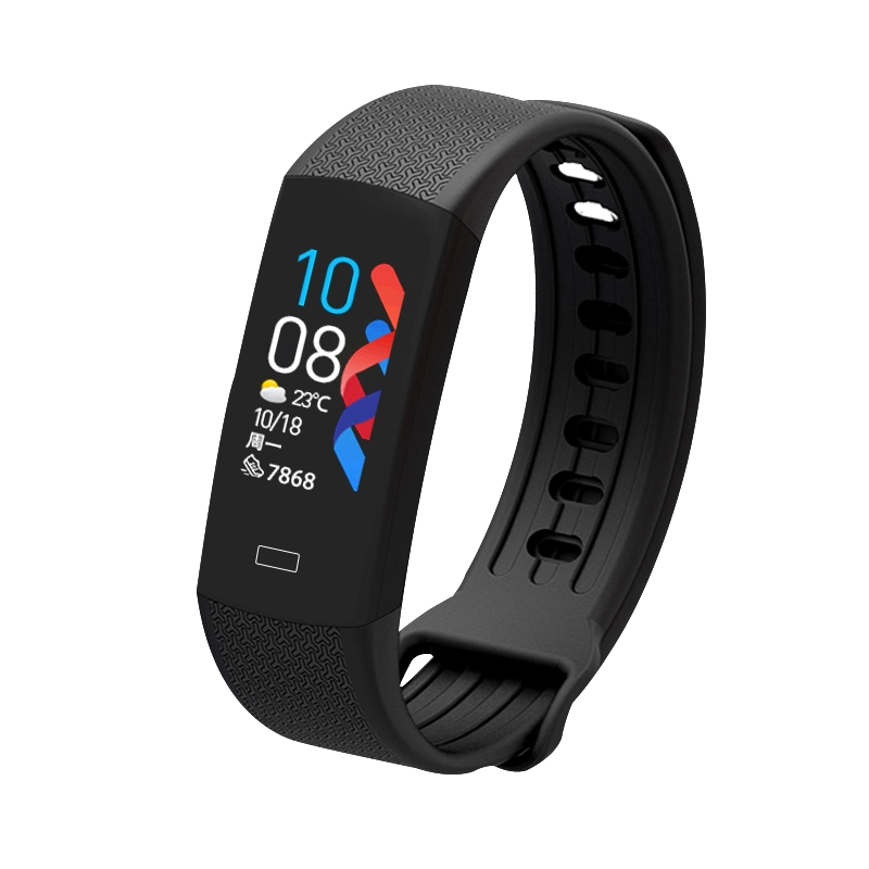 Temperature Measure Bracelet, Smart Wristband Watch Touch-Key Body Temperature Measure LED Screen Display Smartwatches