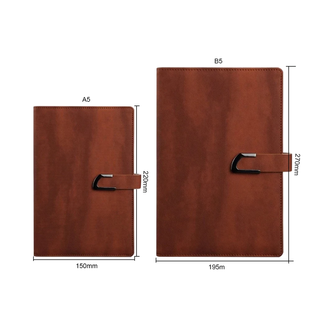 Wholesale Custom A5 Hardcover Notepad Leather Stationery Notebook