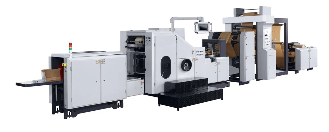 Automatic Paper Bag Making Machine with Printing