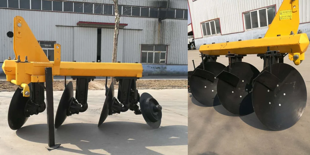 3 Point Hitchtractor Mounted Plow 2/3/4/5/6 Harrows Disc Plough for Mini Farming Tractor Ploughing Machine