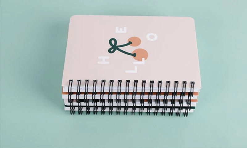 Custom Spiral Wire-O Journal Notebook Printing A5 School Diary Notebook