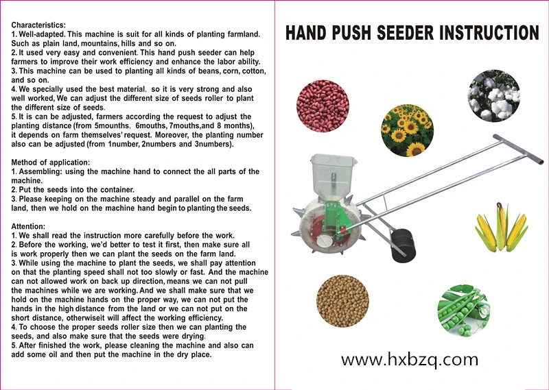 Seed Planter Manual Corn Planter
