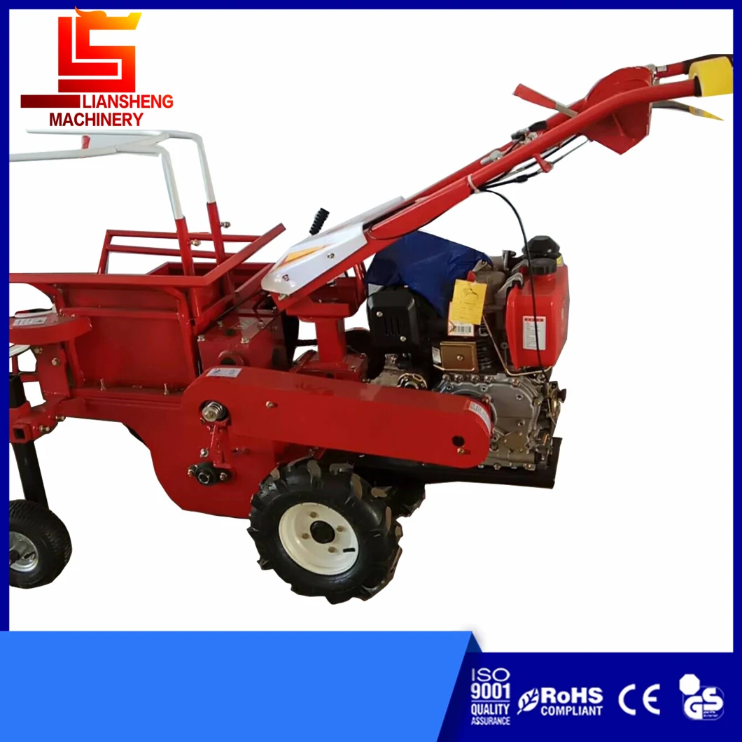 Multifunctional Corn Picking and Straw Crushing Machine, Small Agricultural Machinery Corn Harvester