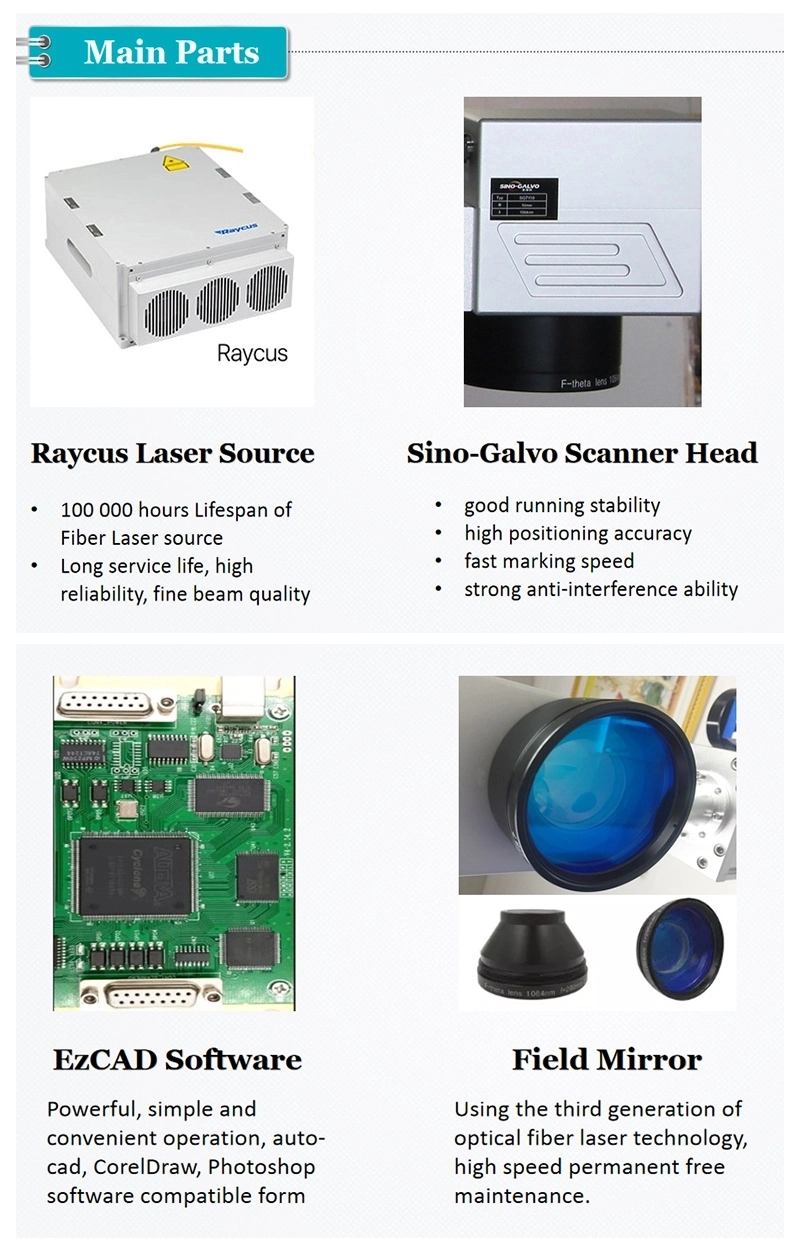 Portable Handheld 20W Laser Marking Machine Fiber Laser Marker