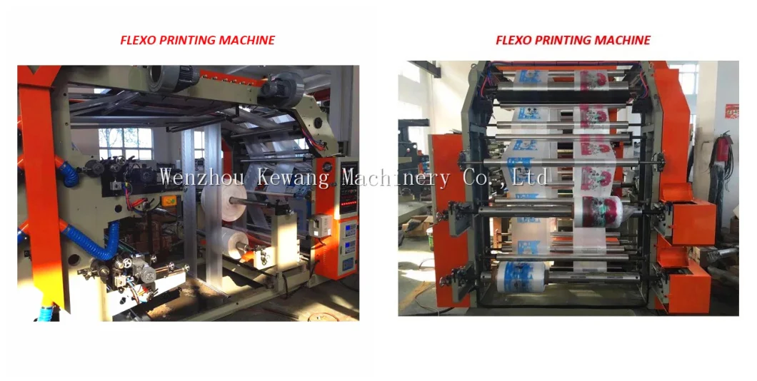 2-8 Colors PP Woven Bag/Sack Flexographic/Flexo Printing Machine