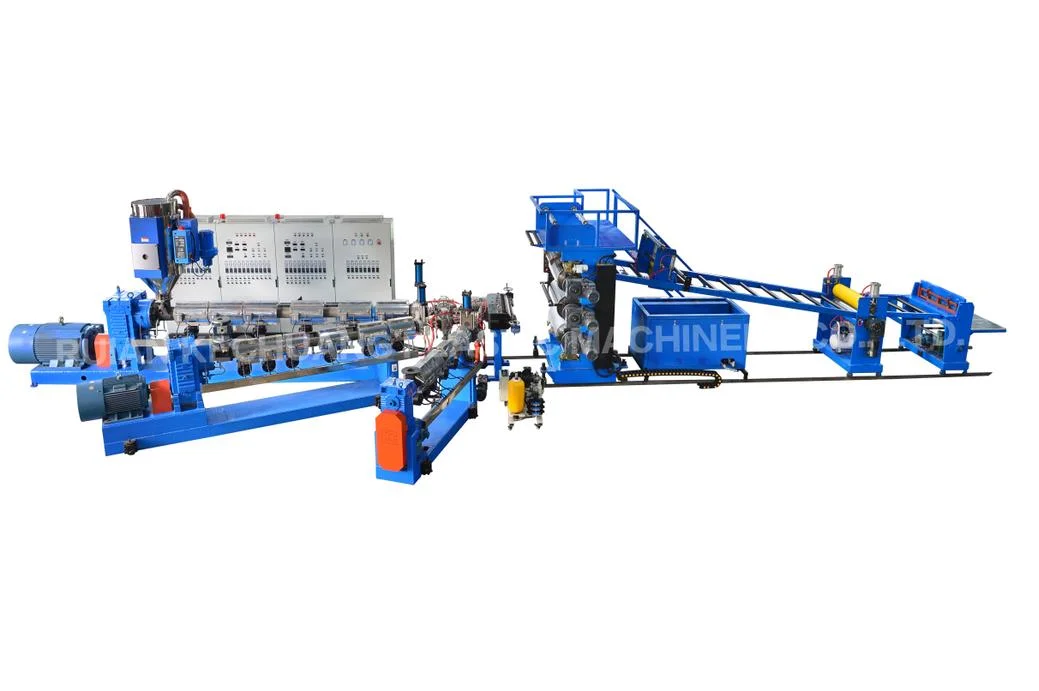 Professional New Design Double Barrel Screw Extrusion Machine for Luggage Making