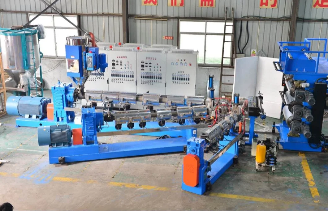 Professional New Design Double Barrel Screw Extrusion Machine for Luggage Making
