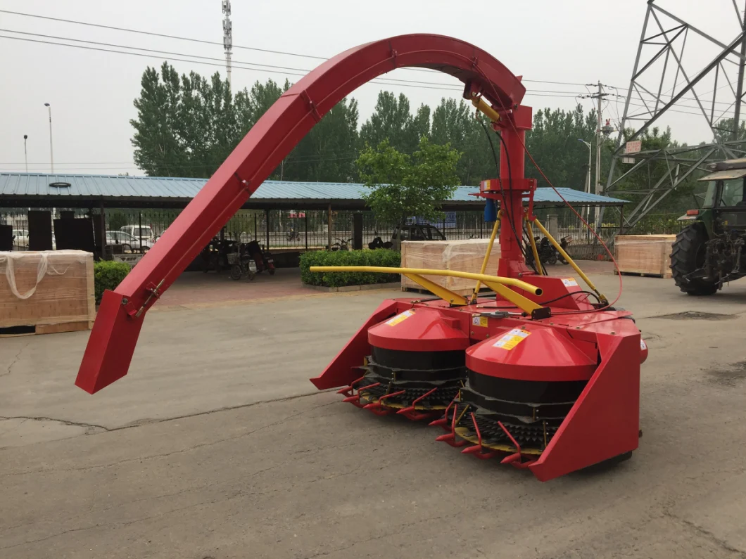 Silage Feed Harvester Green Forage Harvester for Storing Straw with CE