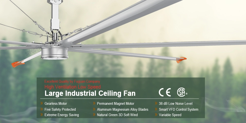 Industrial Workshop Ceiling Fan with Pmsm Motor