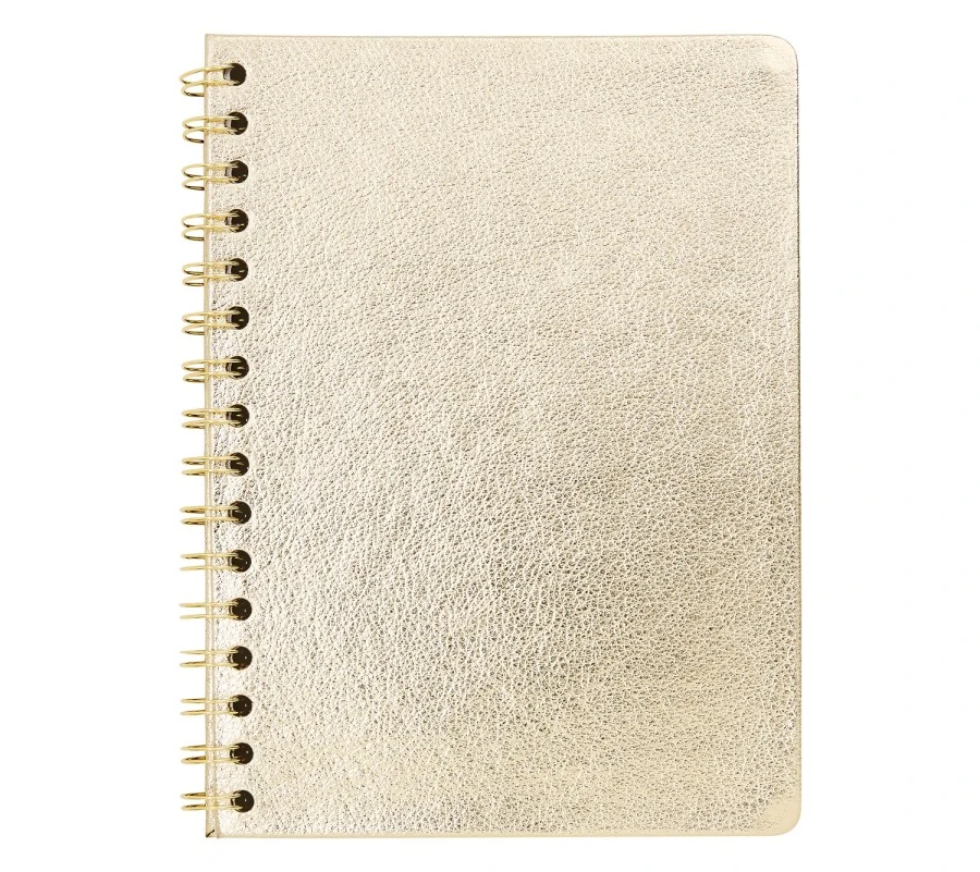 Leather Custom Spiral Bound Excutive Notebook