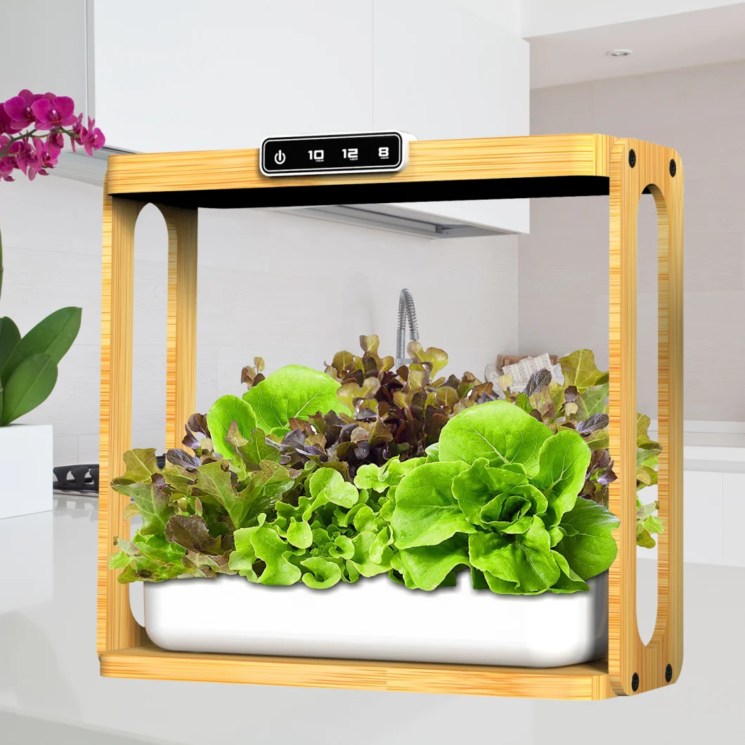 Smart Hydroponics System Kitchen Appliance Vegetable Indoor Garden Planter