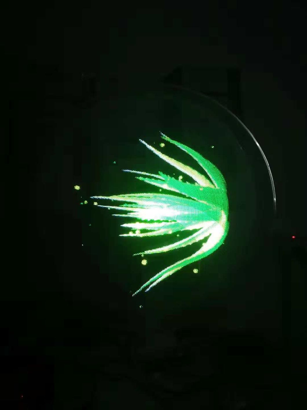 3D Holographic Display Fan for 3D Advertising LED Light Hologram Display, 3D Hologram Fan