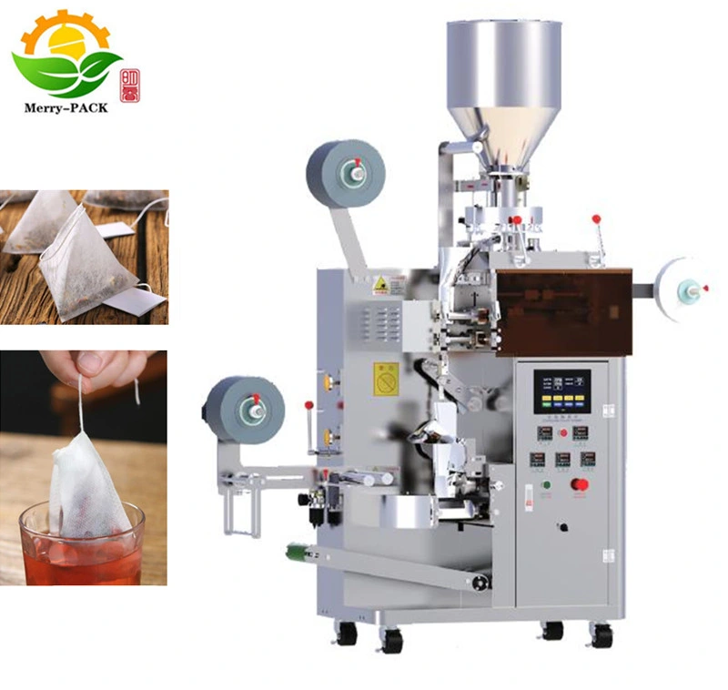 Automatic Tea Bag Packing Machine Spices/Herbal Tea/ Leaf Tea/ Pyramid Tea Bag Packing Machine