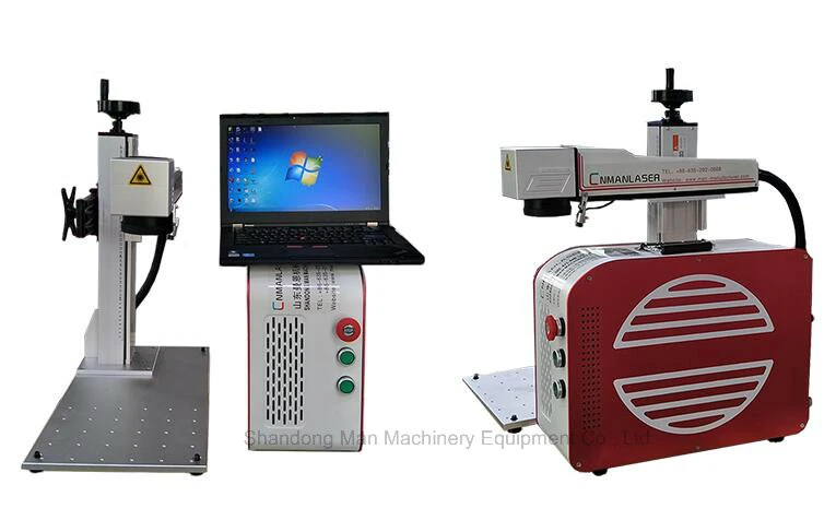 Automatic Focus Mini Fiber Laser Marking Machine with Computer Control