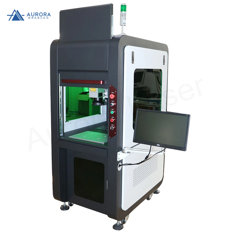 Aurora Laser 3W/5W/10W UV Laser Marking Machine with Enclosed Safety Cover