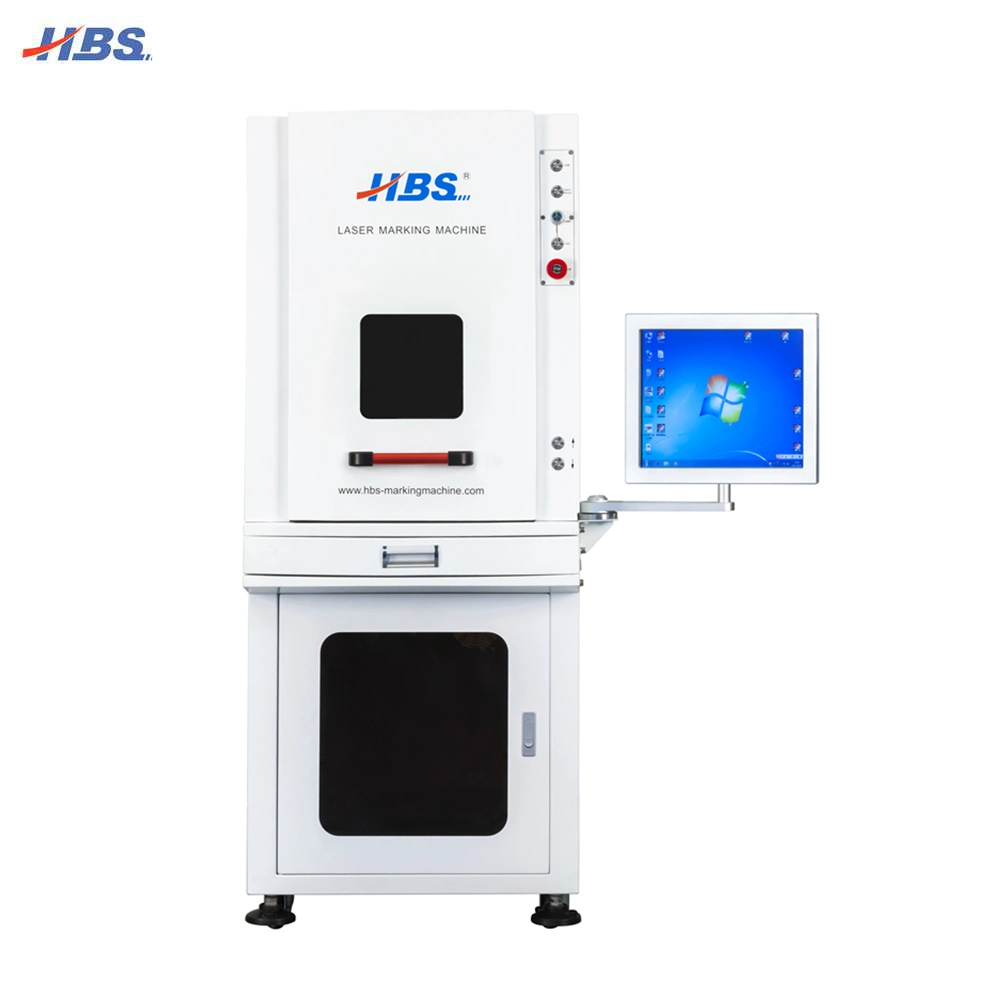 Enclosed Fiber Laser Marking Machine with Auto Focusing Red Point