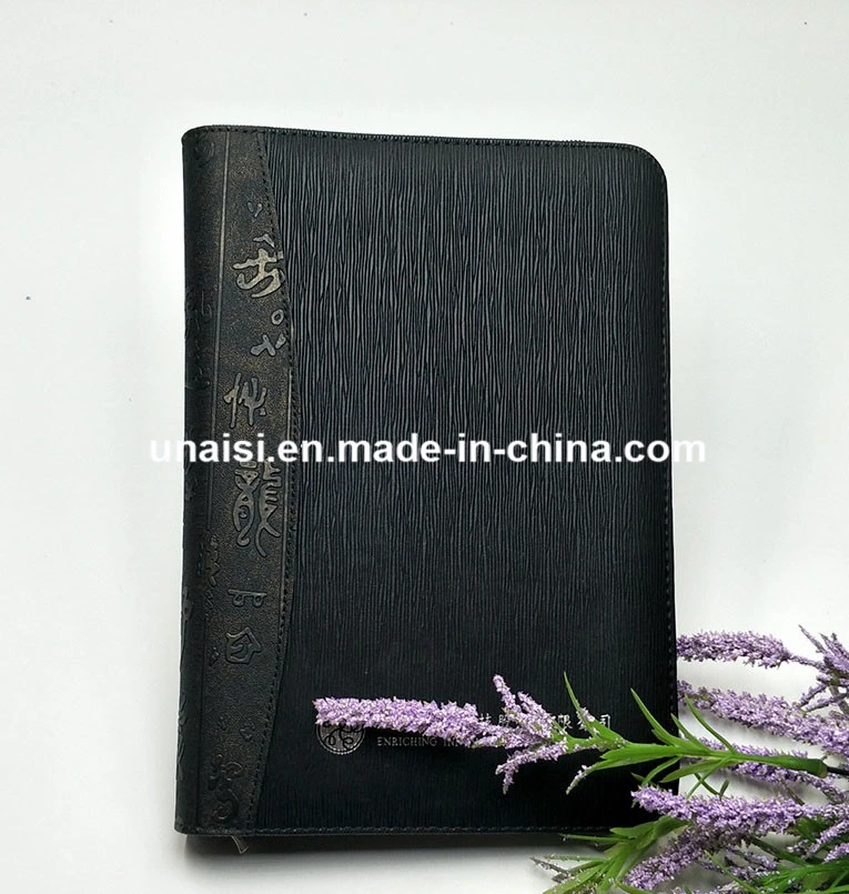 A5 Notebook Cover Filofax Diary with Loose-Leaf Binder Pen Loop