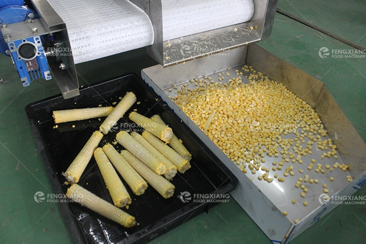 Electric High Efficient Maize Thresher Sweet Corn Peeling Machine