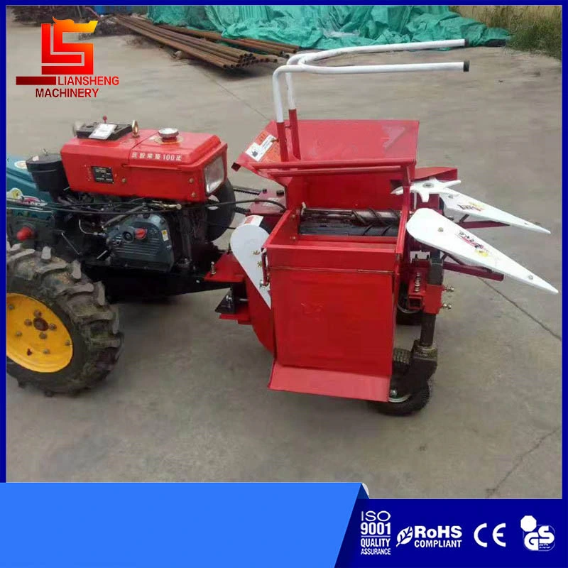 Small Corn Harvester Gasoline Diesel Engine Self-Propelled Corn Picking Machine Combine Harvester