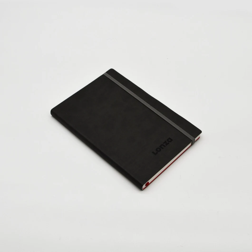 Black PU Cover Notebook Hardcover Notebook Printing