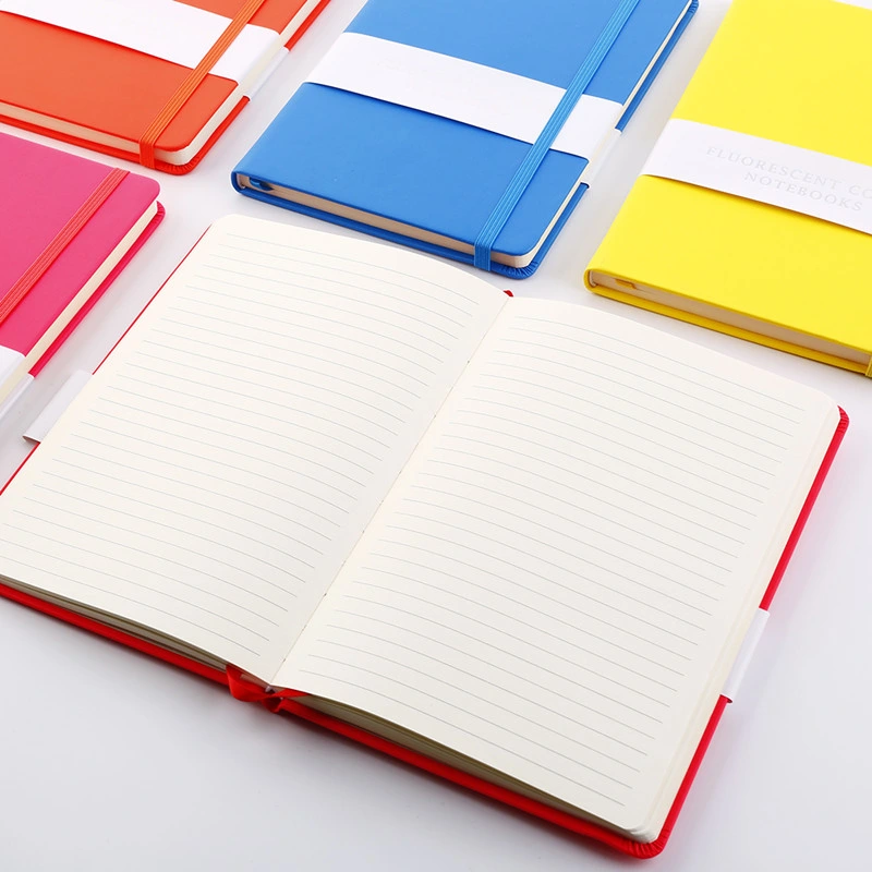 Promotional Gifts A5 Hardcover Paper Notebook with Elastic Band