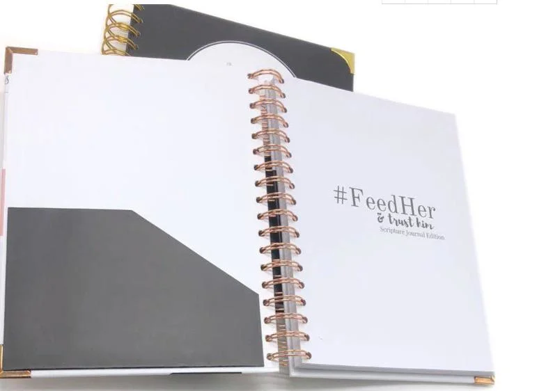 Promotional Inventory Spiral Notebook Customized Logo, A5 Coil Notebook