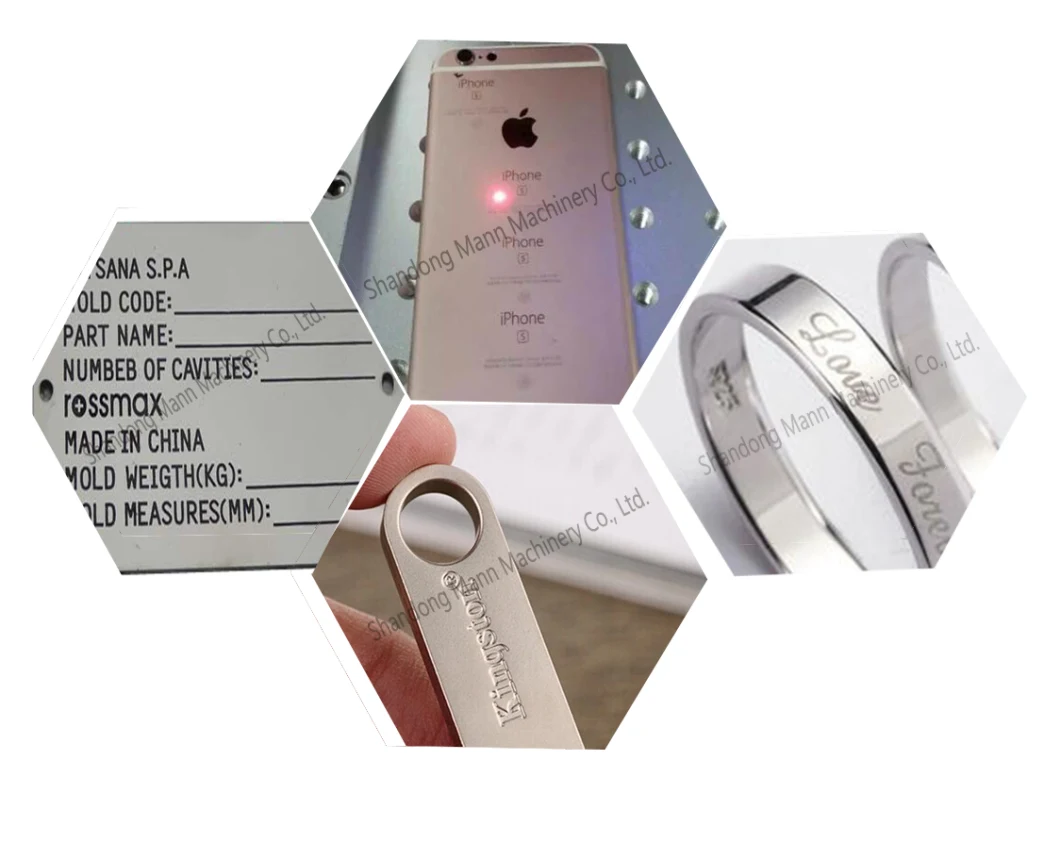 Ezcad Fiber Laser Marking Machine for Metal/ Watch/ Key/ Knife/ Pen