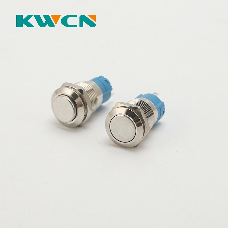 12mm 4 Positions on/off LED Light Easy Subminiature Waterproof Press Push Button Switch Manufacturers