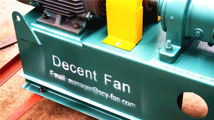 Direct Driven Fan High Volume Steel Dust Conveying Curved Fan Cfbc Boiler Power Plant