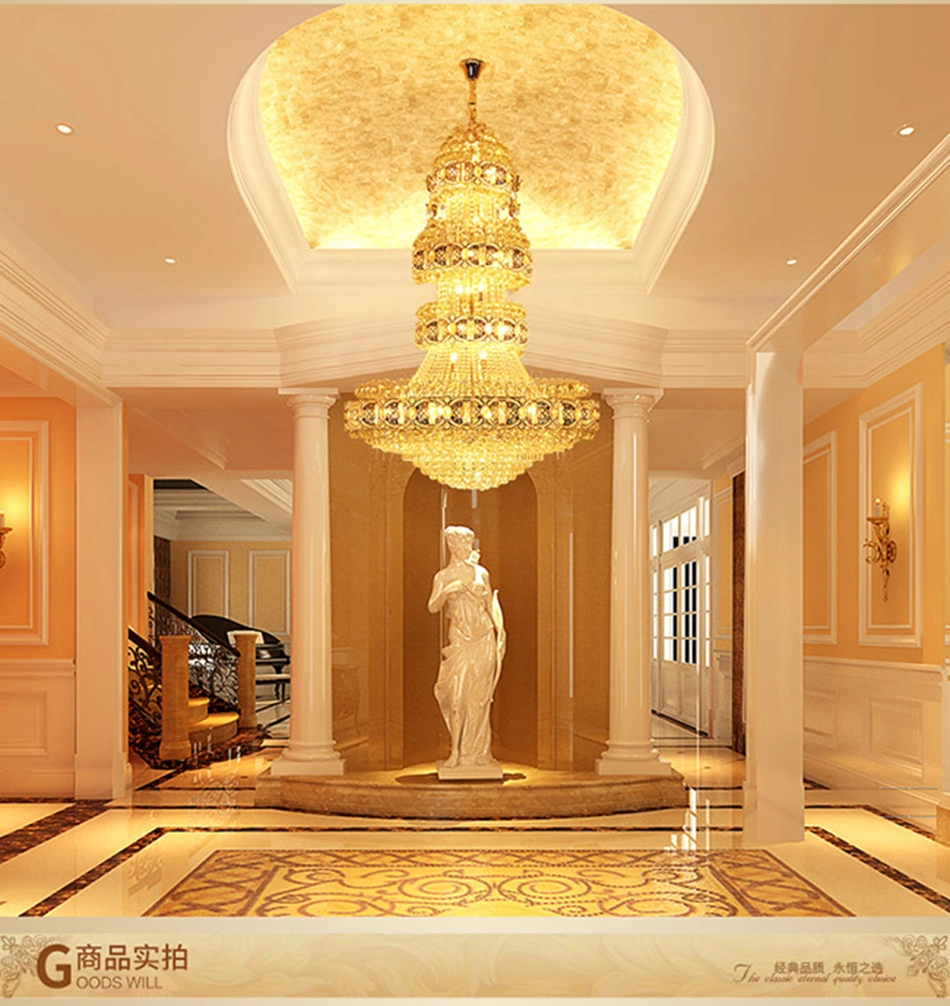 French Large Empire Crystal Chandelier for Hotel Project Chandelier (WH-NC-02)