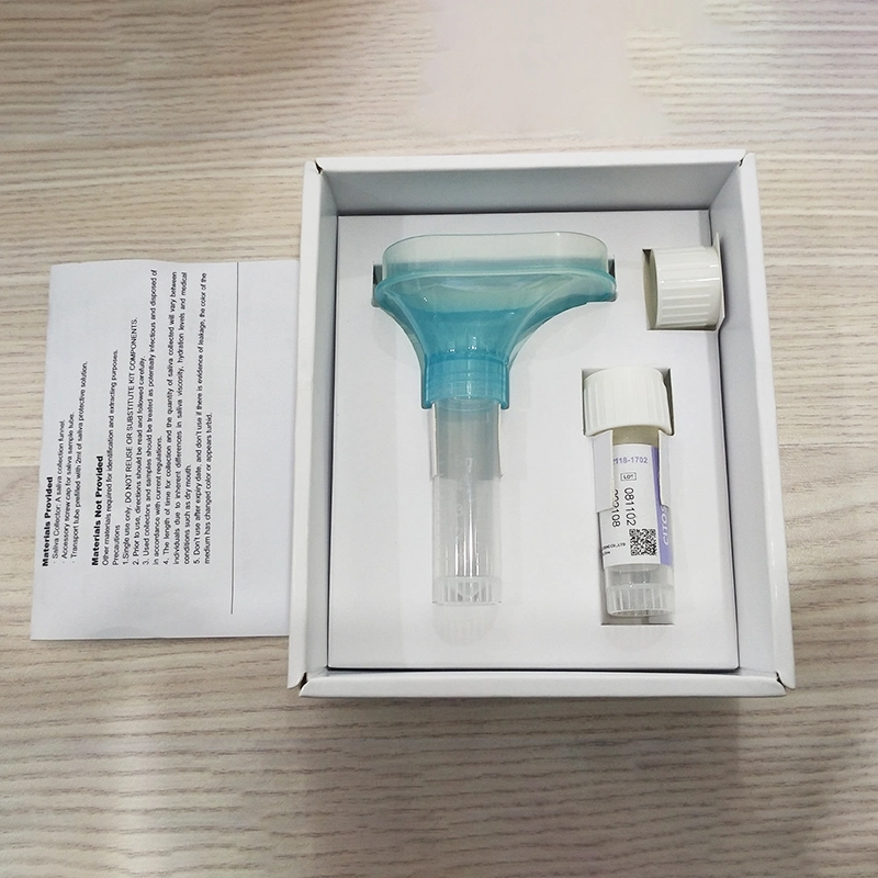 CE Approved Saliva Collection Kit Saliva Collection System for Virus Rna/DNA Extracting