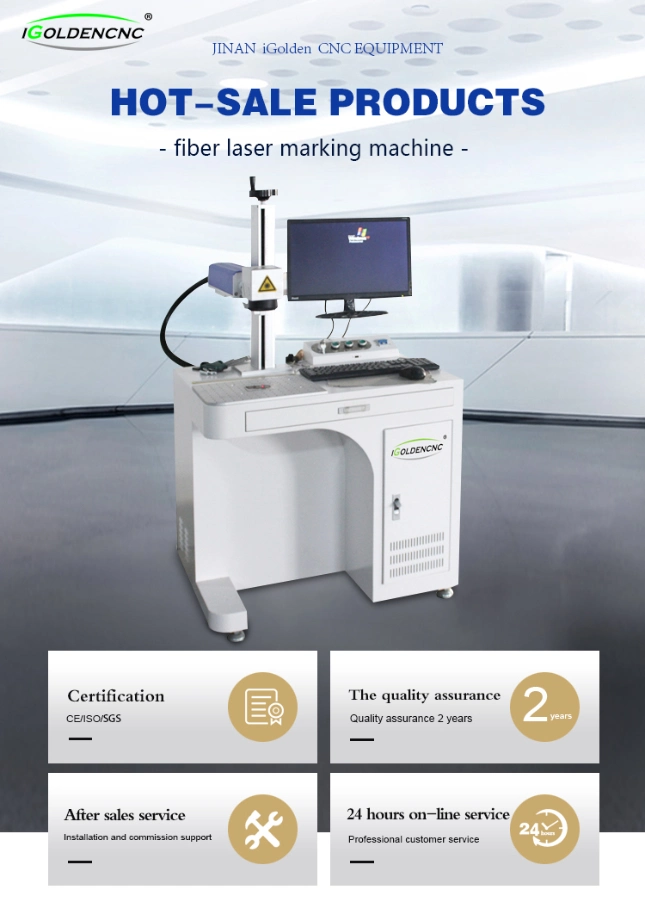 Fiber Laser Marking Machine 20W 30W 50W Desktop Raycus Fiber Laser Engraving Machine