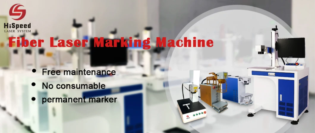 Hand Held Fiber Laser Marking Engraving Machine for Large Parts