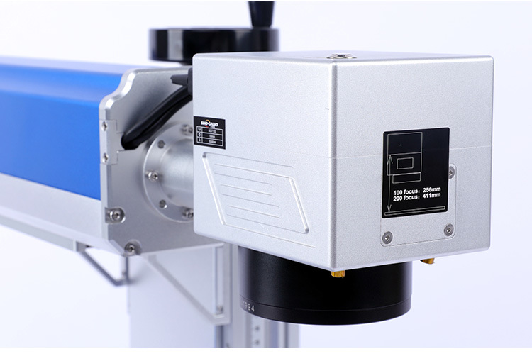 20W 30W 50W CNC Portable Laser Fiber Marking Machine, Wood Metal Logo Printing Laser Marker Fiber Laser Engraving Machine