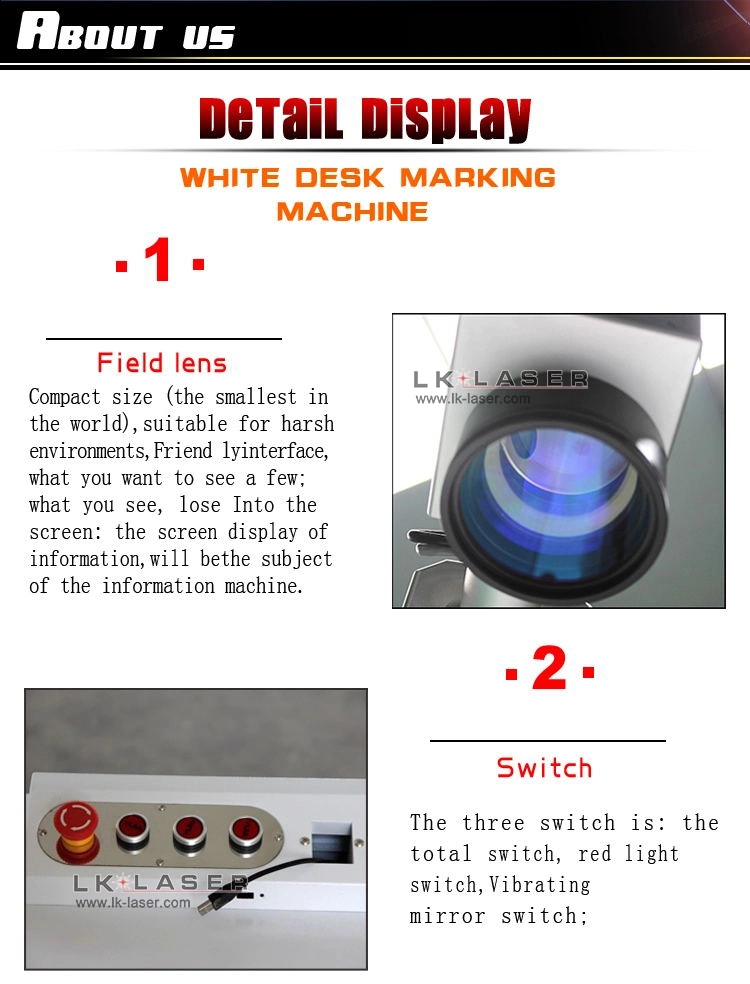 Metal Plastic Laser Printing Machine Industrial Laser Marking Equipment Color Laser Marking Machine