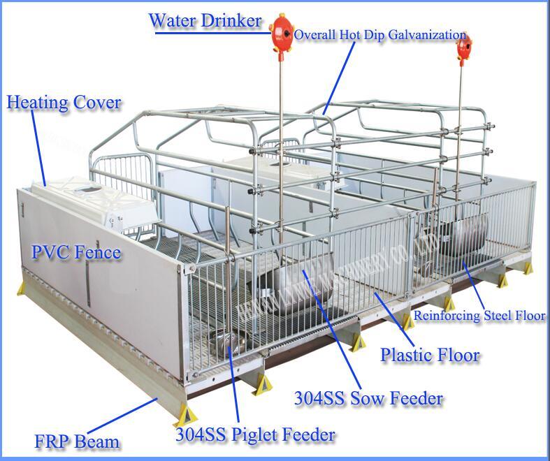 Automatic Pig Livestock Feeder System for Weaned Piglets for Pig Farming Equipment