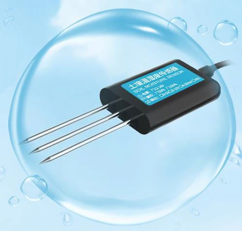Htr320 Online Soil Temperature Humidity Moisture Apex Conductivity Ec Salinity Sensor for Irrigation