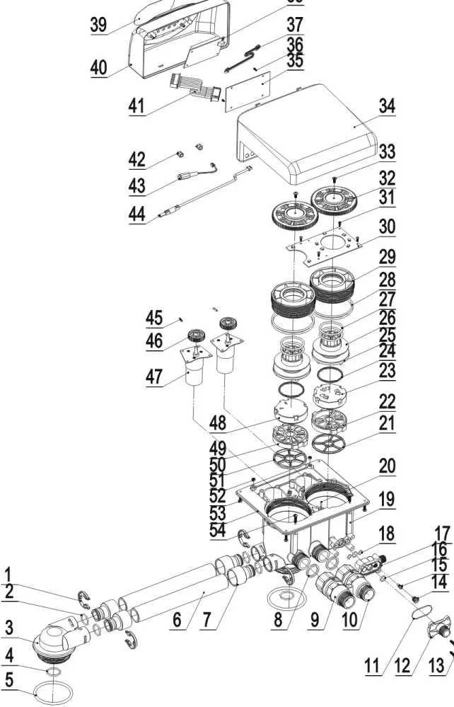 Reverse Osmosis System for Pure Drinking Water Treatment Equipment