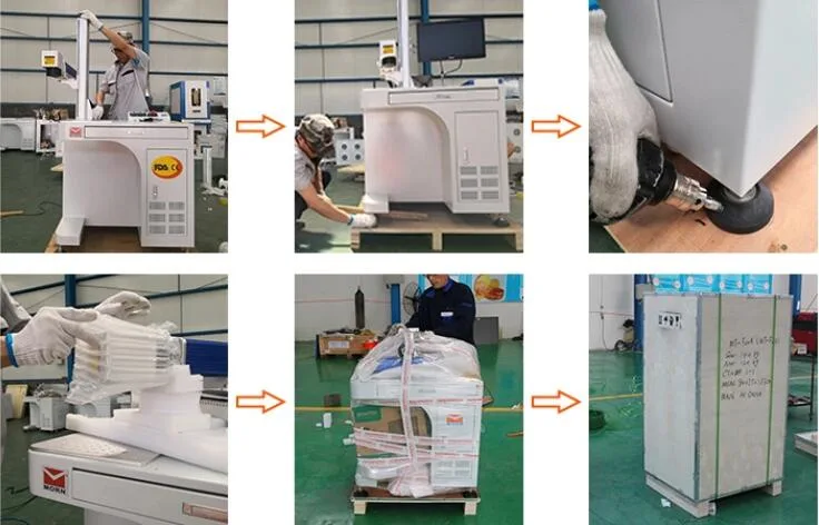 Laser Machine 20W Fiber Laser Marking/Engraving Machine on Pharmaceuticals