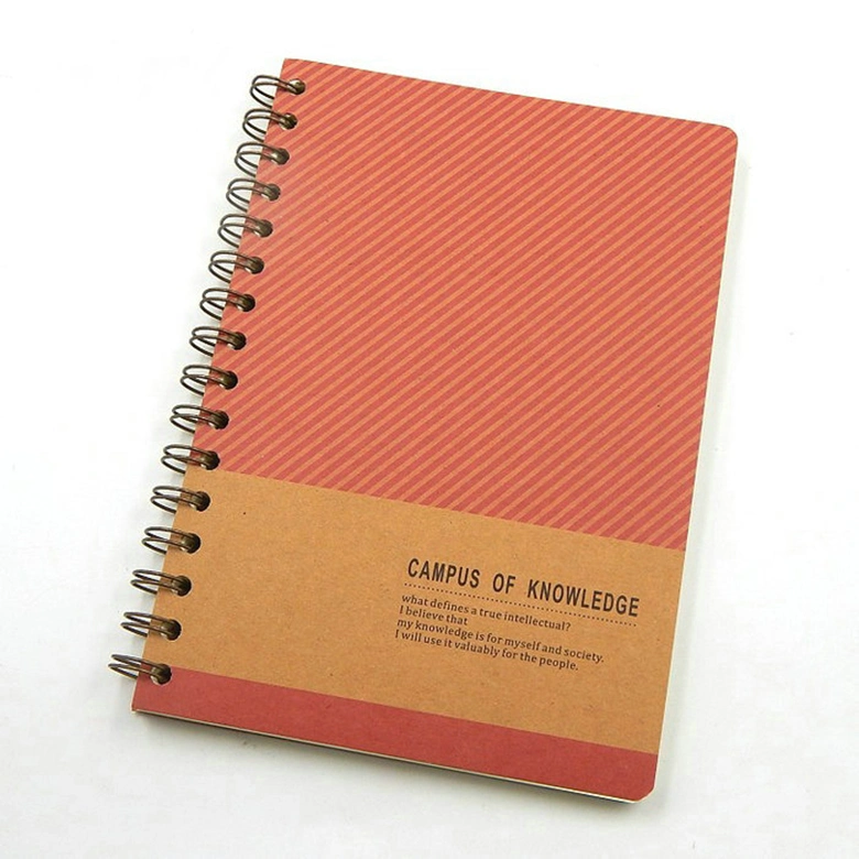 Wholesale Custom Paper Spiral Binder Printed Notebook