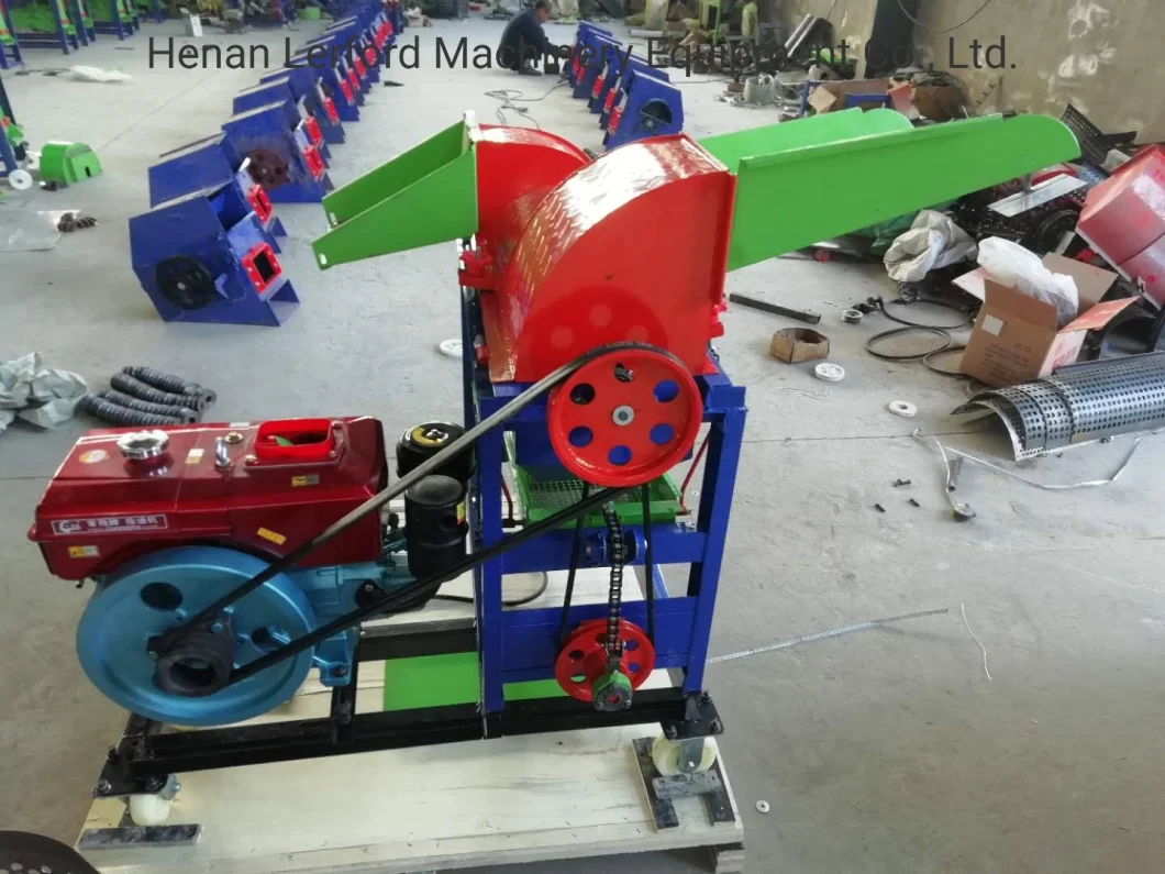 Diesel Engine Portable Sorghum Soybean Multi Crop Paddy Rice Wheat Maize Peeler Corn Sheller Thresher Machine