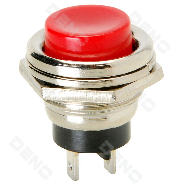 Momentary N. O. Panel Mount Push Button Switch