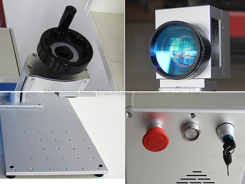 Closed Nonmetal CO2 Laser Marking Machine for Leather/Rubber/Wood