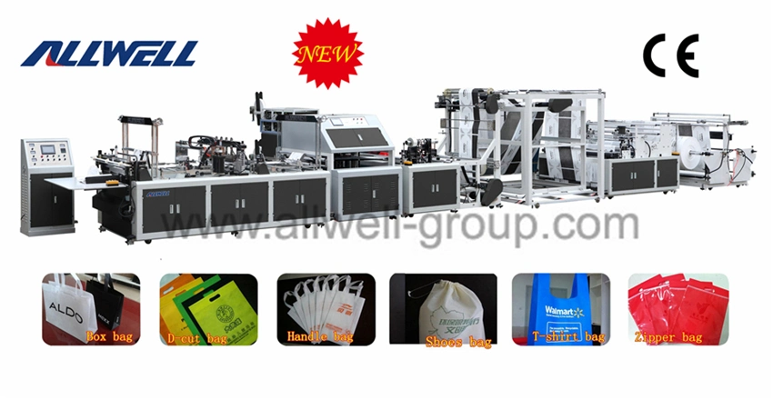 Full Automatic Non Woven Bag Machine with Online Handle (AW-XA)