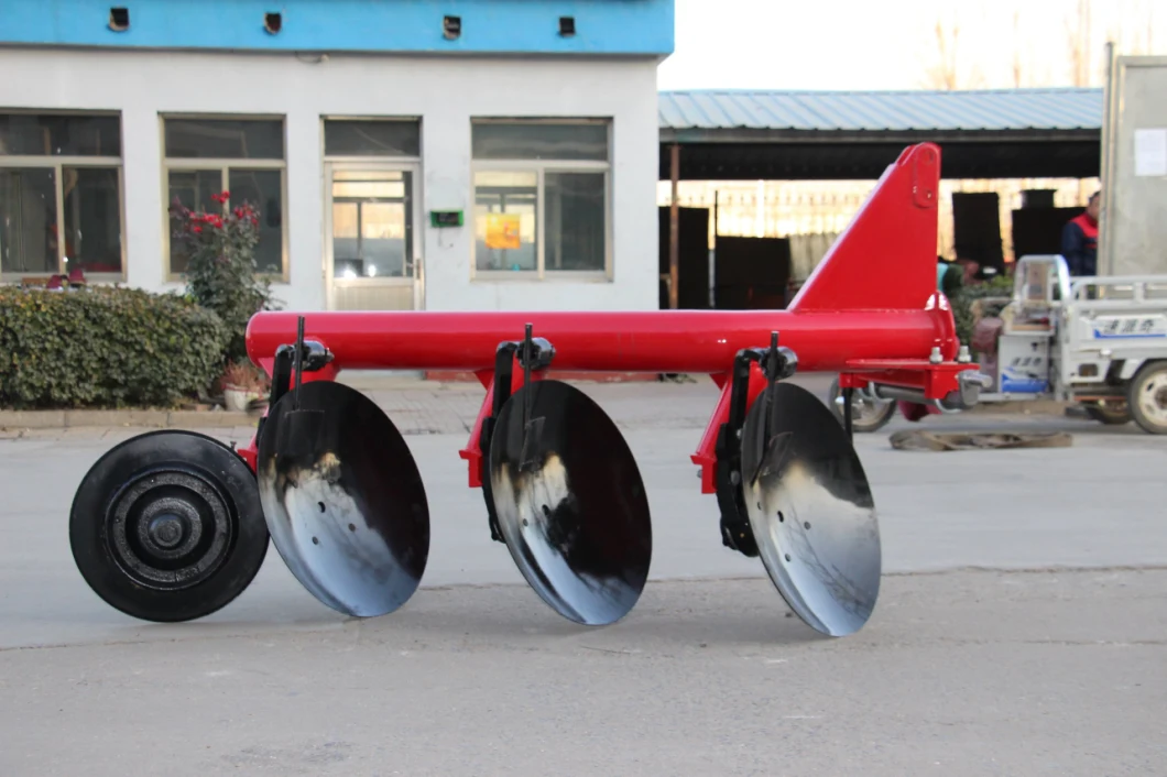 Tractor-Driven Disk Plow 1lyq-520 Tractor Pto Rotary Plough for Farmer