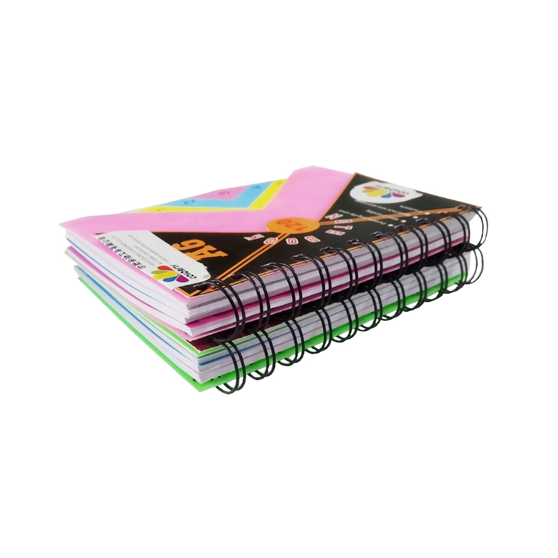 Plastic Cover Subject Spiral Notebook B5 /A5 with Divider Tab