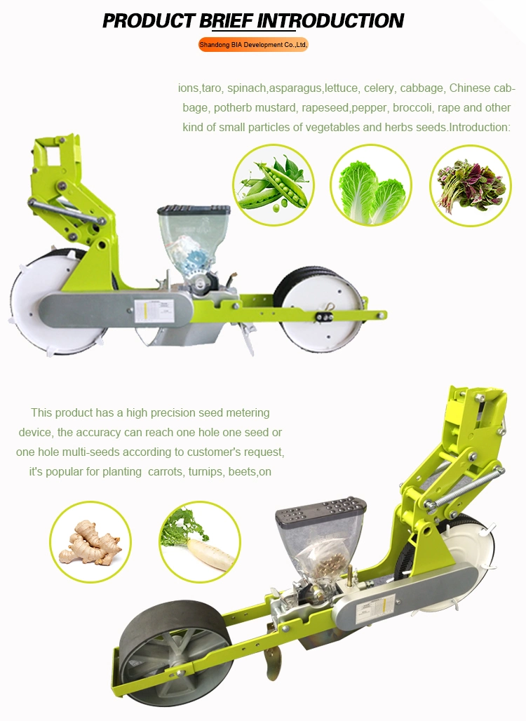 6 Row Vegetable Seed Sowing Machine Onion Planter for Sale