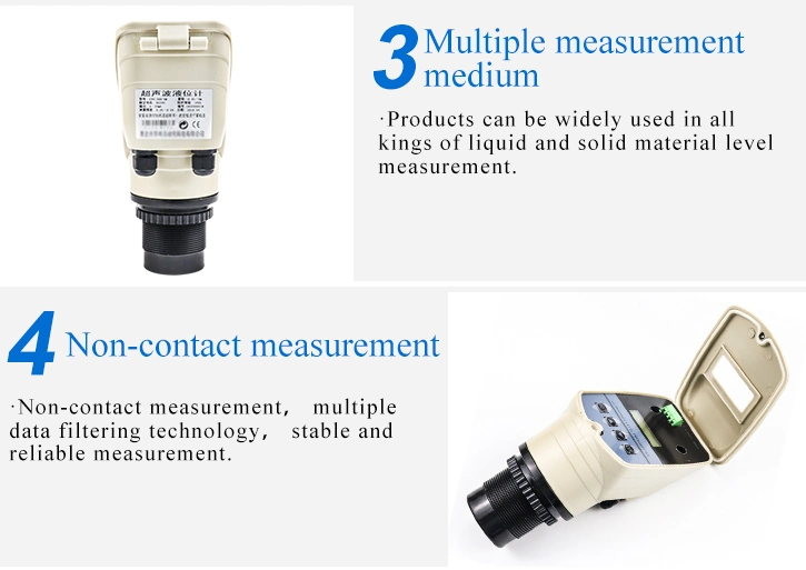 Industrial High Accuracy Pressure Level Sensor Generator Fuel Level Gauge Ultrasonic Sensor Distance 5 Meter