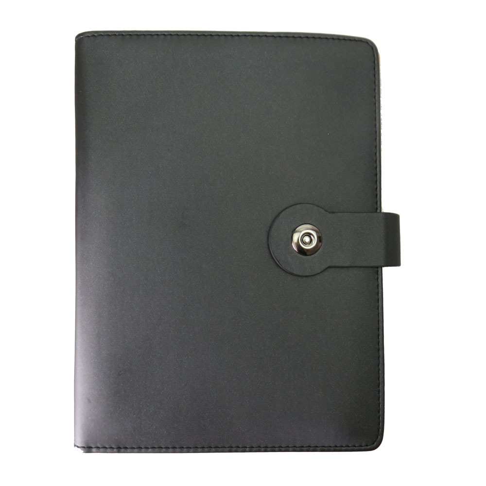 Custom Printed Business Loose-Leaf Leather A5 Notebook